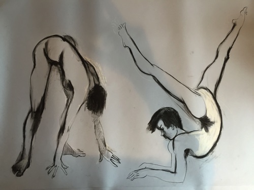 Pair of dancers - no 8 -
Life drawing in Caran D'Ache oil pencils
(Ref 15) Pair of dancers - no 8 -
Life drawing in Caran D'Ache oil pencils
(Ref 15)